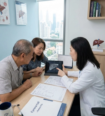 Stem cell therapy for liver disease in Malaysia with IV treatment and medical monitoring
