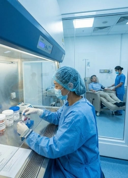 IV wjmsc infusion for multiple sclerosis with follow-up monitoring