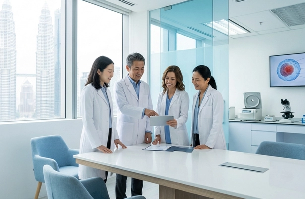 Cyrona Cell Malaysia clinic providing doctor led stem cell and exosome therapy for joint injuries