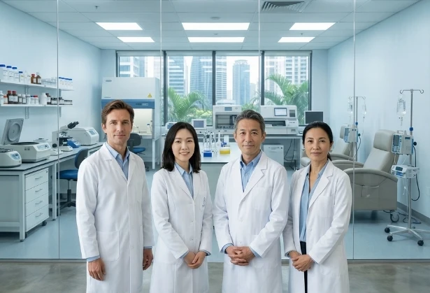 Doctor consultation explaining regenerative therapy plan in Kuala Lumpur clinic
