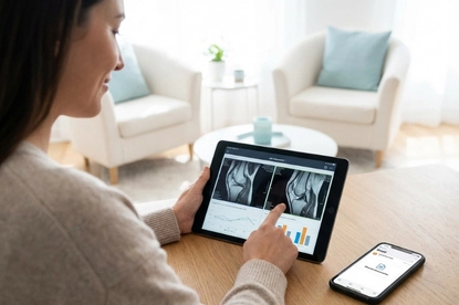 Sharing medical reports for stem cell injections for joint injuries evaluation