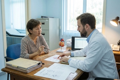Receiving doctor guidance on stem cell treatment options for rheumatoid arthritis