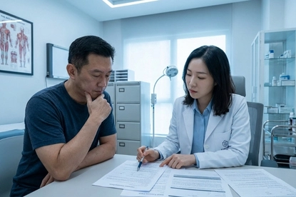 In-person psoriasis stem cell consultation at Cyrona Cell Kuala Lumpur
