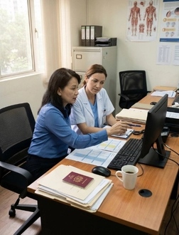 Cyrona Cell physicians and patient liaison team supporting personalised treatment journeys