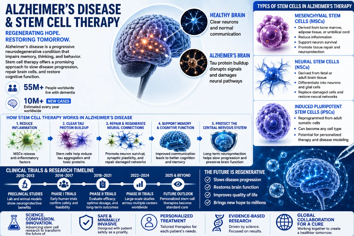 How stem cell therapy works for Alzheimer’s