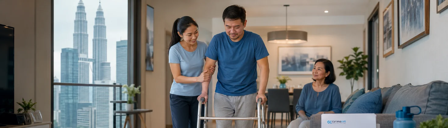 Family Role in Rehab After Cell-Based Therapy for Hypoxic Brain Damage