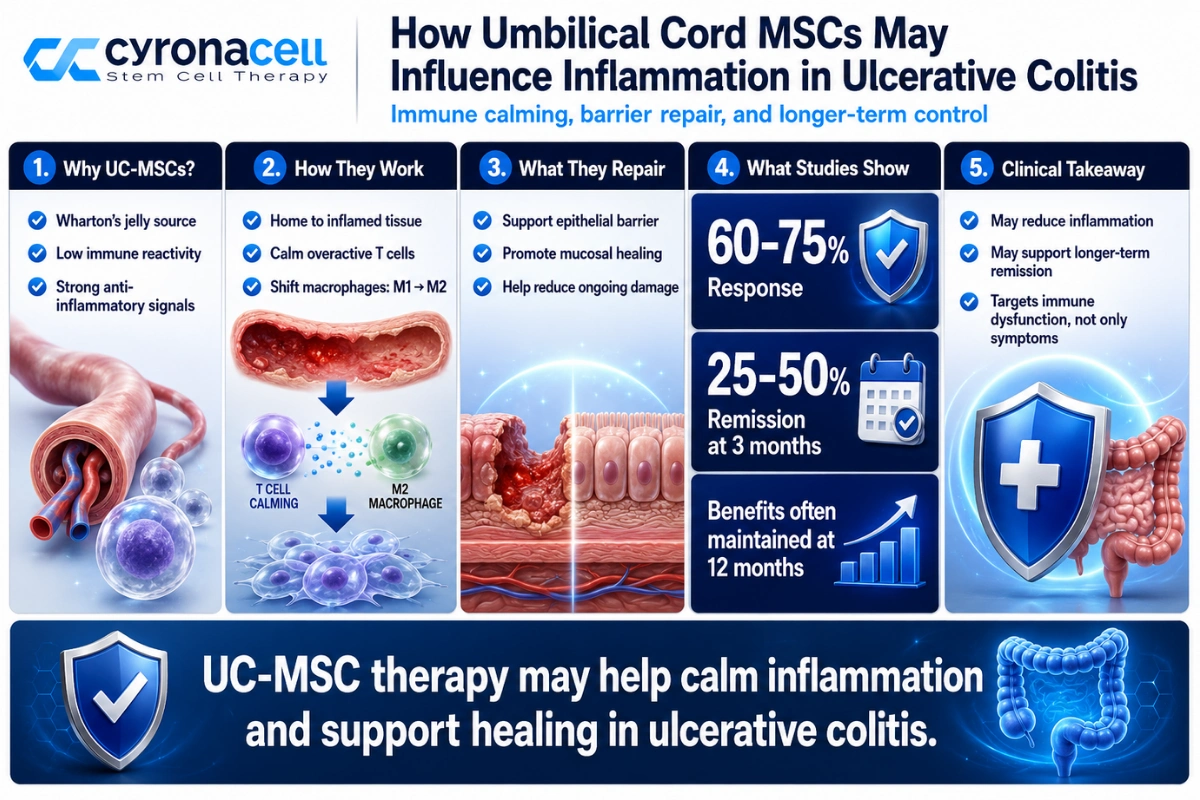 How UC-MSCs find and reach inflamed tissue