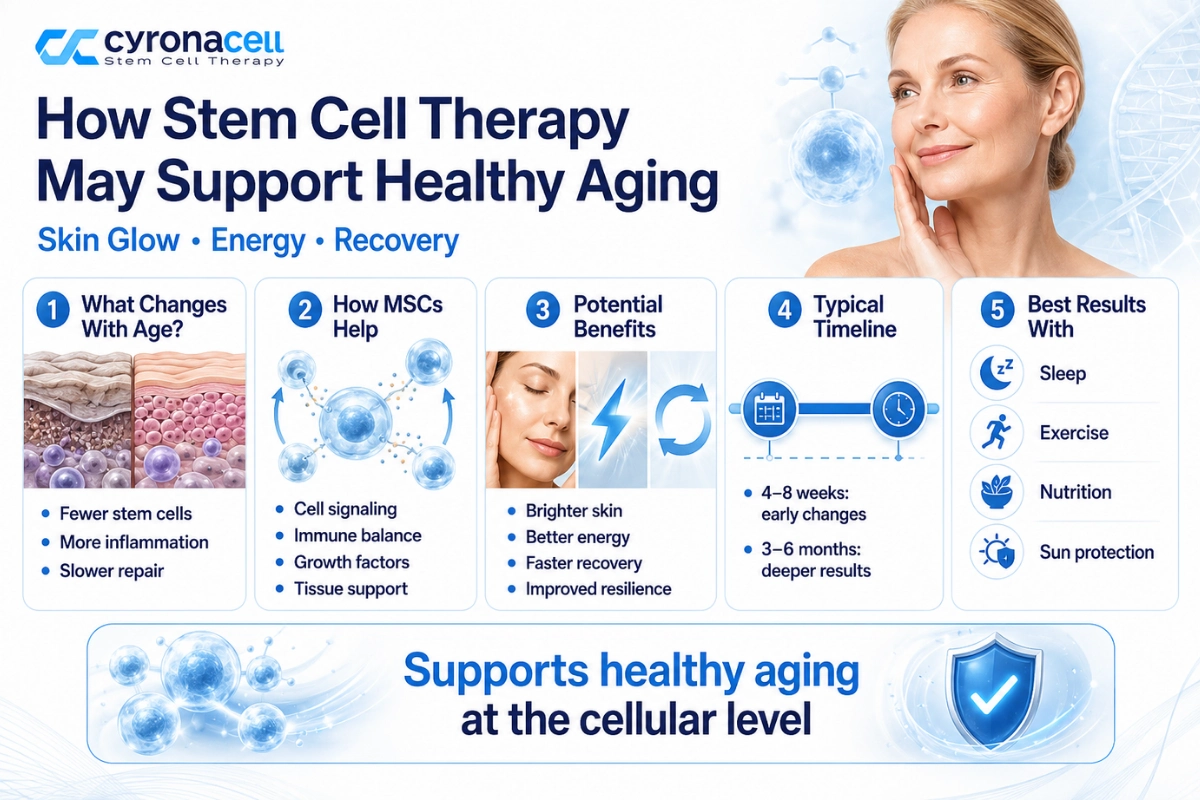 How stem cell therapy works at the cellular level