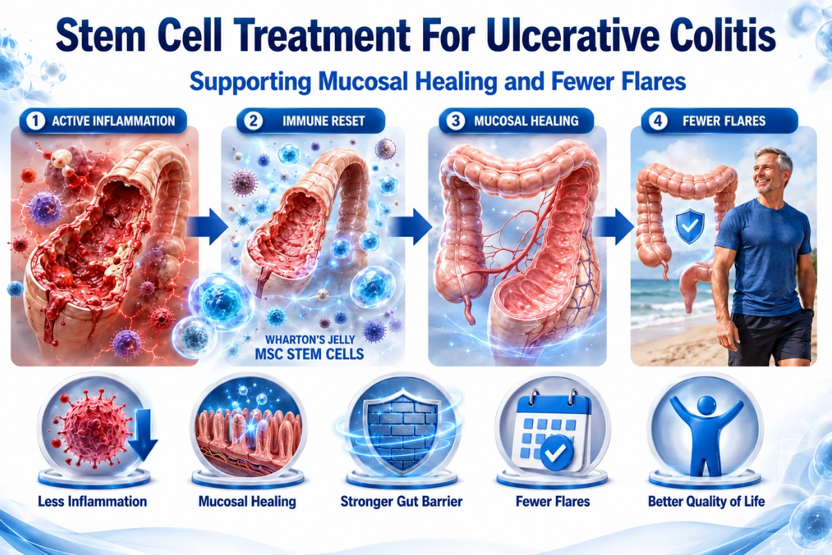 How stem cell treatment for ulcerative colitis works