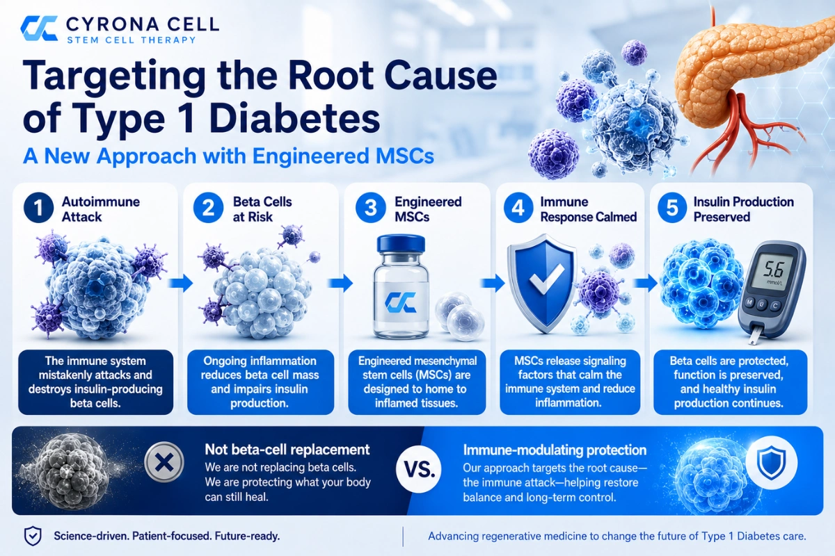 Why new stem cell research targets the root cause of type 1 diabetes