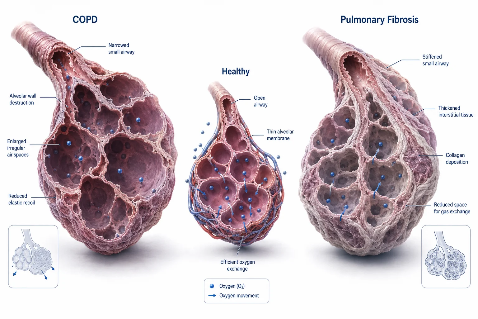 Why COPD and Pulmonary Fibrosis Are Hard to Treat