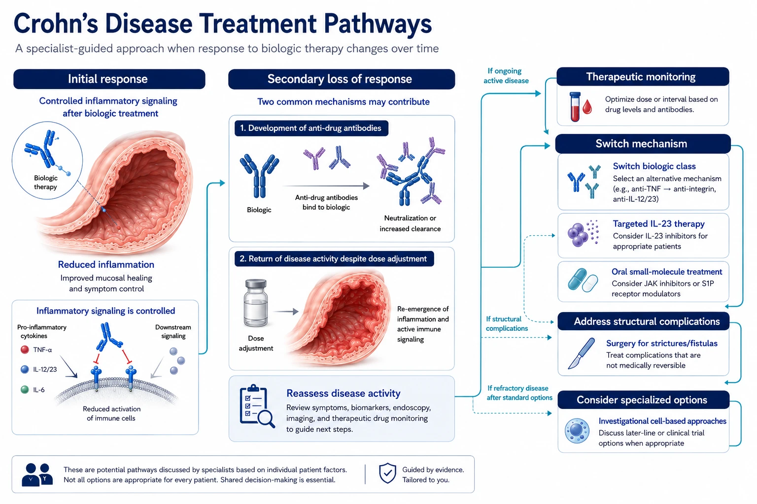 Why Biologic Therapies Don’t Always Last
