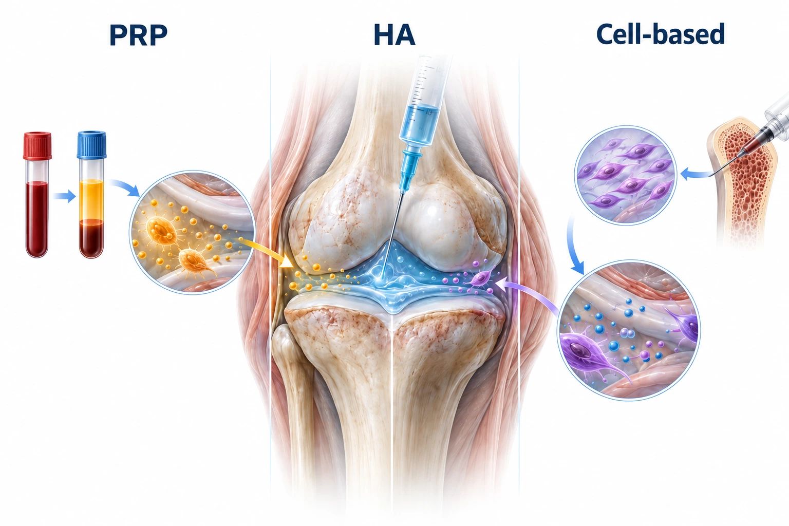 stem-cells-vs-prp-or-ha-for-knee-osteoarthritis-what-sets-each-apart